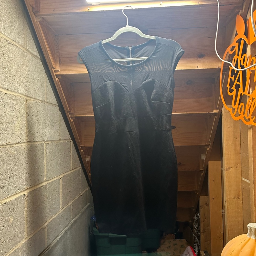 Black going out dress